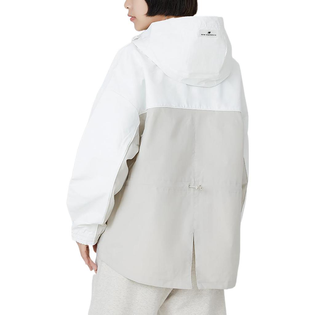 New Balance Jackets Women's Khaki Hooded Moderate Other 5AC39312-IV