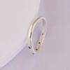 New 925 Sterling Silver Pan Ring Water Whirl With Crystal Ring For Women Wedding Party Gift Fashion Jewelry