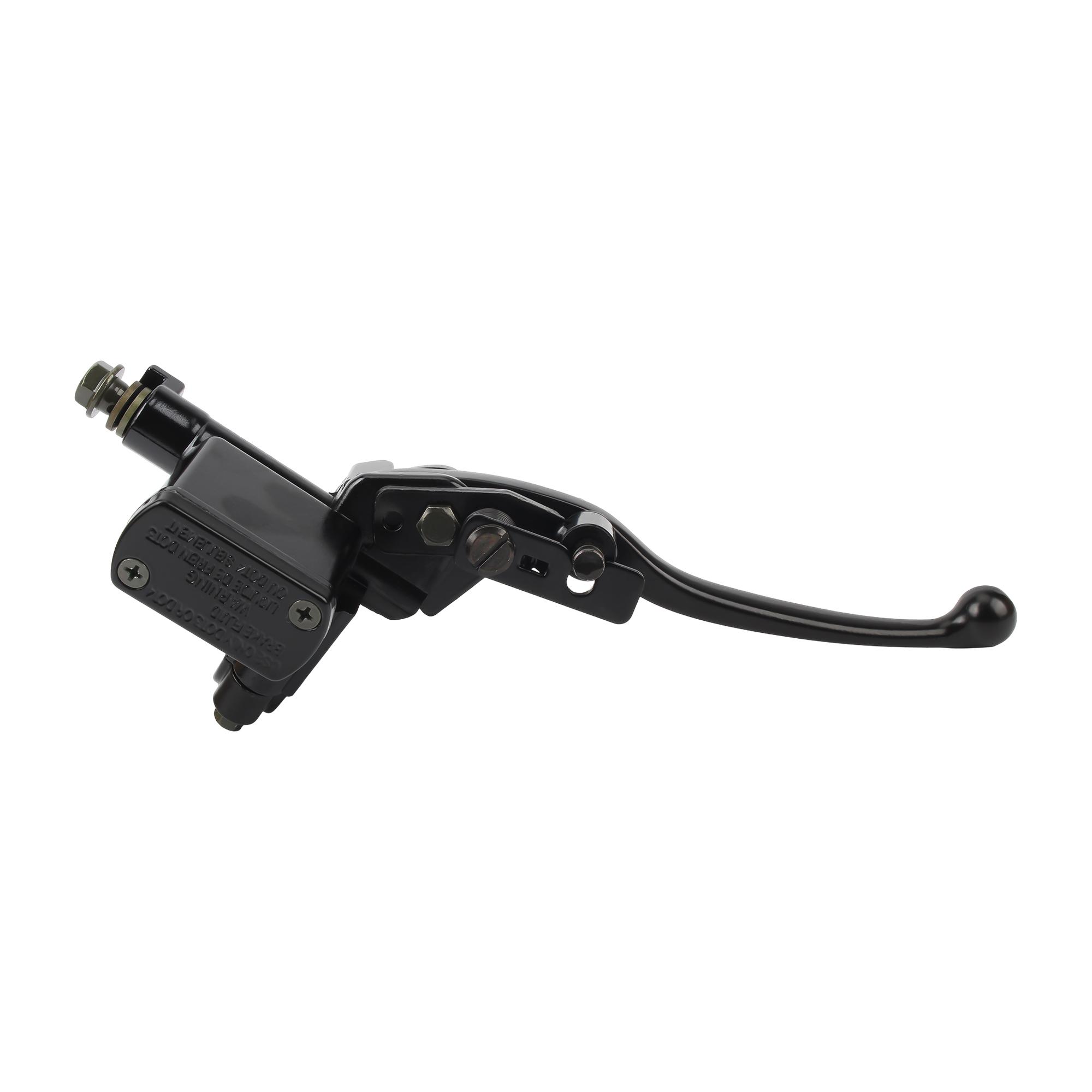 Universal Motorcycle Brake Master Cylinder ATV Left Right Clutch Lever Hydraulic Brake Lever Clutch 50cc-250cc DirtBike Modified