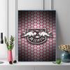 RB Leipzig Logo 100% Rund Vollbohrer 5D DIY Diamantmalerei Stickerei Kreuzstich Strass Dekor