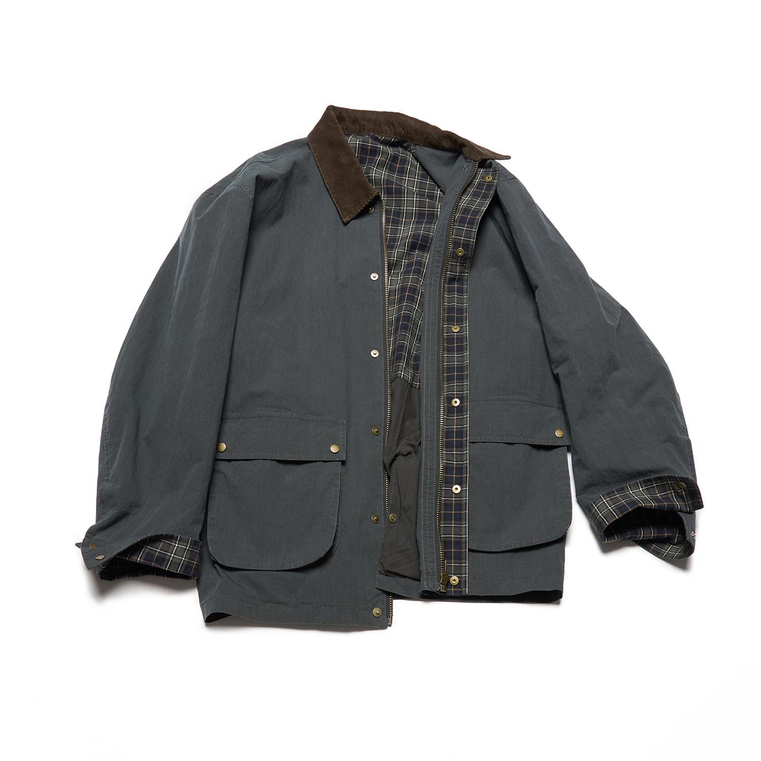 

Куртка рабочая Shishi из смесового хлопка в клетку на молнии V8358 One Size