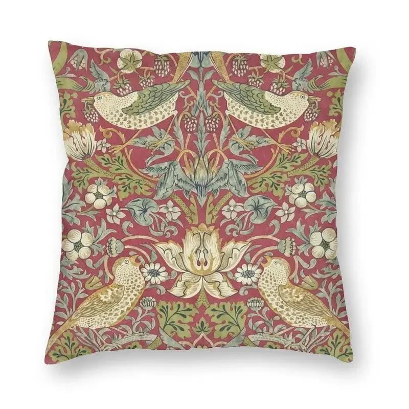 Vintage Floral Cushion Cover 40x40cm Velvet Modern Pillow Cases for Sofa