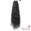 WTB 20 Inch Drawstring Ponytail Synthetic Wig Small Roll Drawstring Long Ponytail Natural Fluffy Gradient Drawstring Ponytail