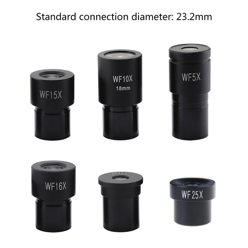 Upgraded Microscopes Eyepiece 23.2mm Diameter Widefield Eyepiece Biological Microscopes Eyepiece Compact-size Durable