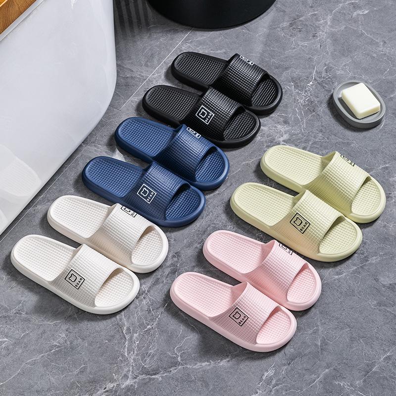 

Deodorant eva slippers summer women s home wear bathroom home non-slip men s cool slippers free shipping 44-45