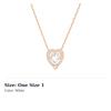 Swarovski Sparkling Dance Artificial Crystal Necklaces Women's 5284188