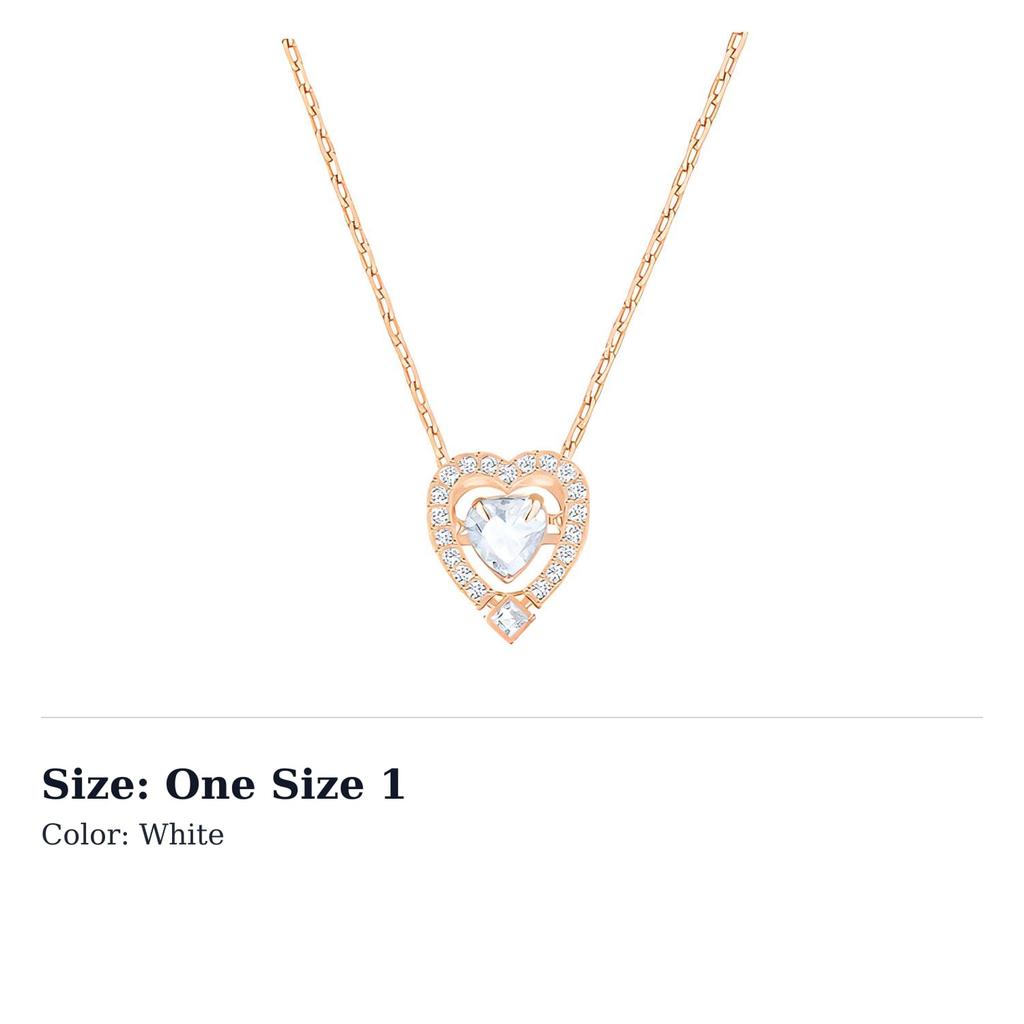 Swarovski Sparkling Dance Artificial Crystal Necklaces Women's 5284188
