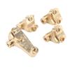 Brass Front and Rear Axle Rod Lower Shock Mount for 820564 RC Crawler Car Upgrade Parts RC Link
