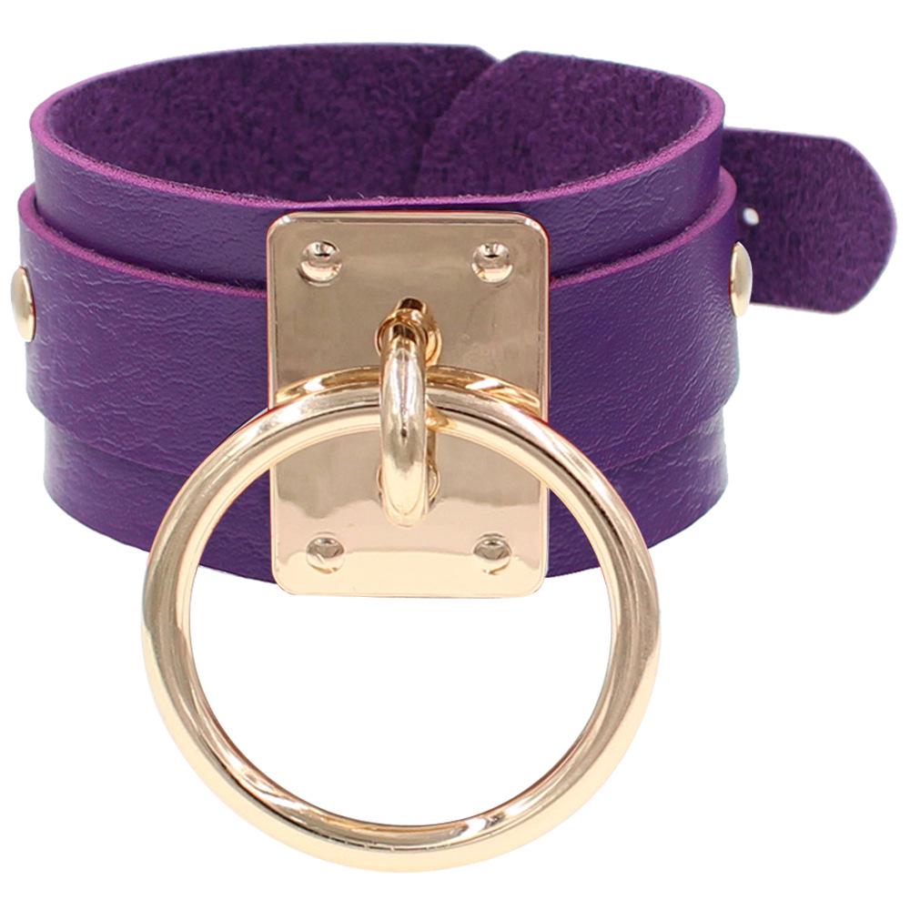 

Браслет-браслет Cross-Border Punk Gothic Metal фиолетовый