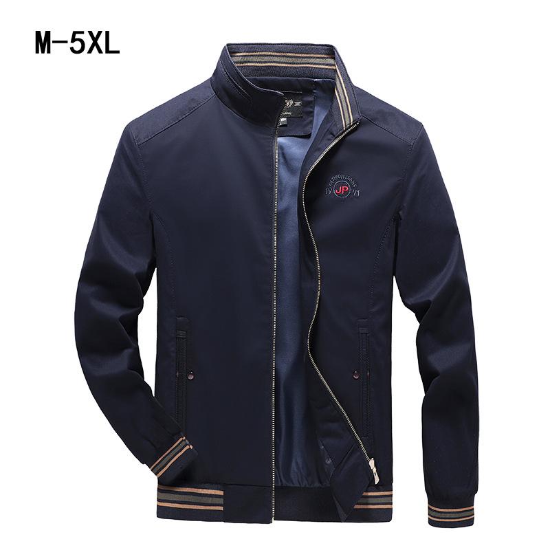 Men 'S Stand -Up Collar Tooling Jacket Men