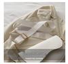 Women's Half-Moon Saddle Bag with Chain Strap - 2025 Spring/Autumn Collection, Crossbody or Single Shoulder Style with Wide Strap