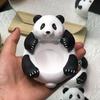62KD Panda Tealights Stand with Fine Craftsmanships for Room Accent