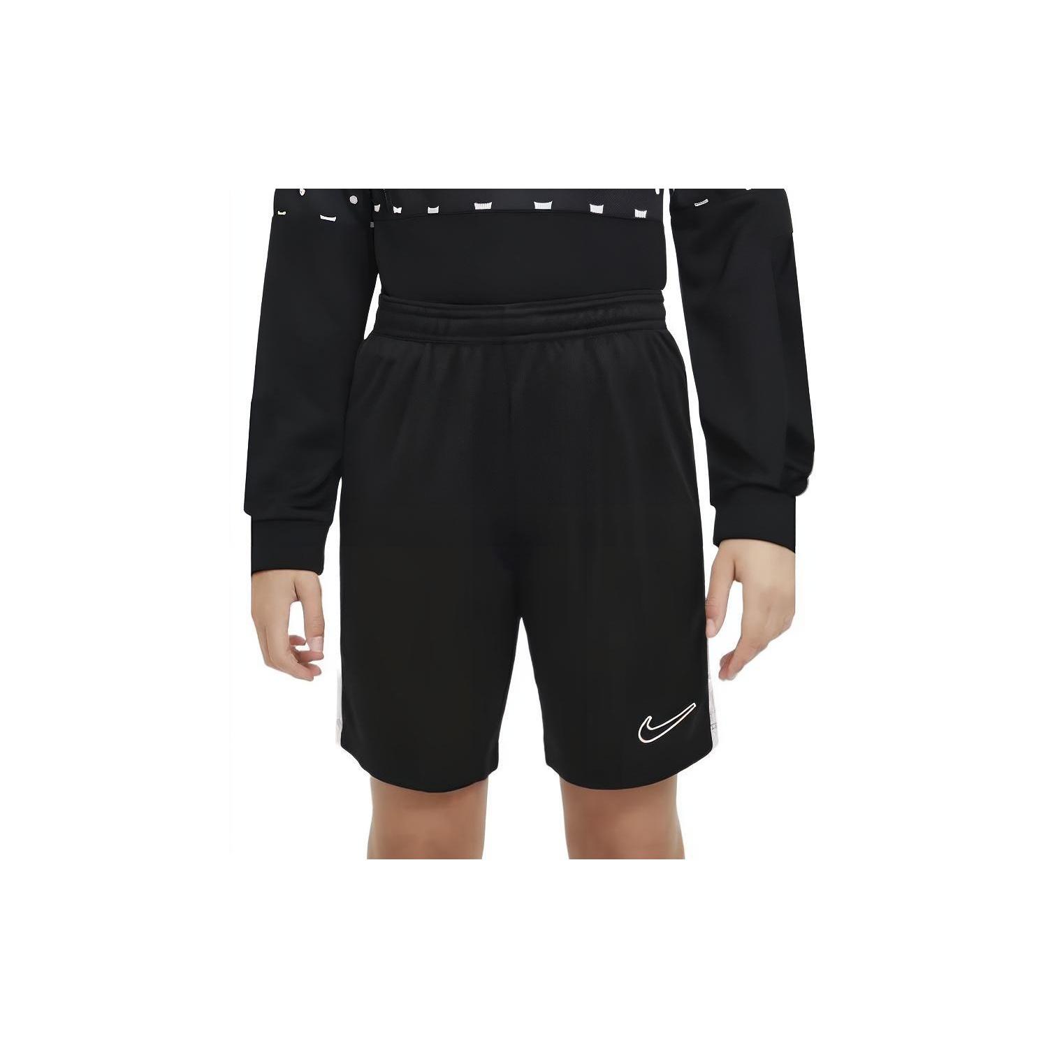 (GS) Nike Dri-FIT Academy23 Football Shorts  Black White  Kids  DX5476-010 L