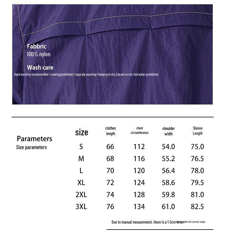 Unisex UPF50+ Quick-Dry Outdoor Sports Jacket – Insect-Resistant, UV-Proof, Breathable