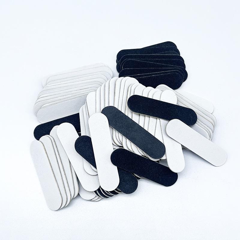 

2023 Пилочка для ногтей Профессиональные инструменты для дизайна ногтей 100pcs чёрный/белый