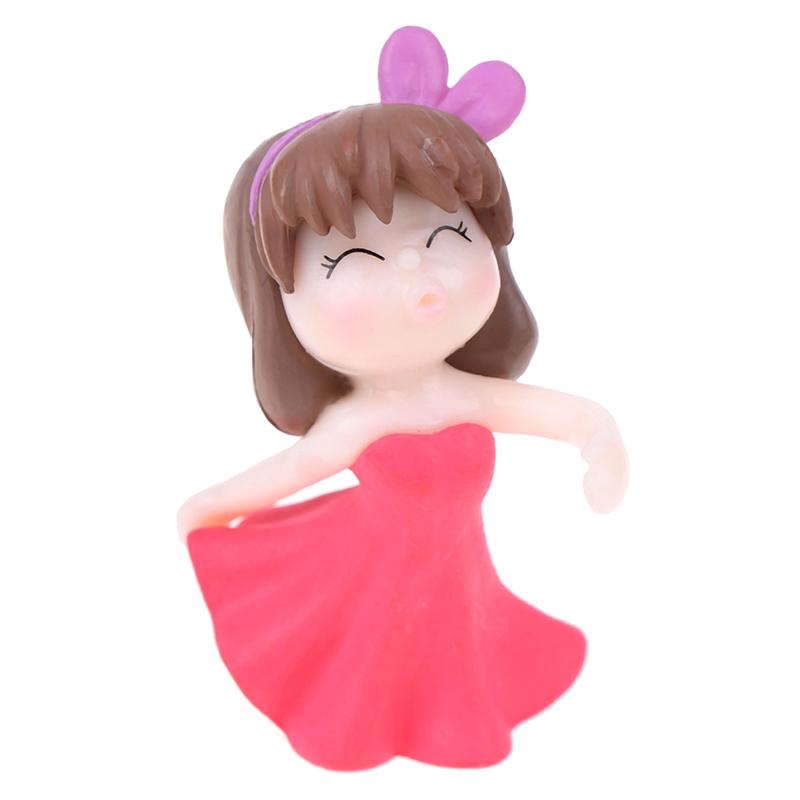 Romantische Paare DIY Miniaturfigur Gartendekoration Puppenhaus Mikro-Landschaft