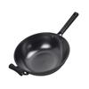 Lu Feng Lai 32cm Cast Iron Wok with Visible Lid