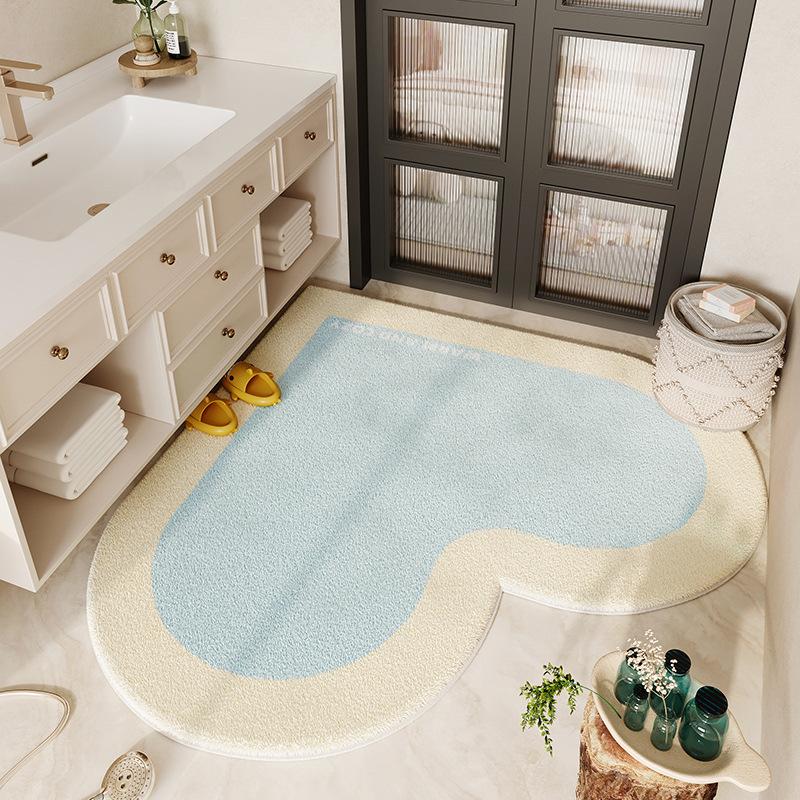 Cute Style Floor Mat Bathroom Floor Mat Bathroom Door Wear-resistant and Anti Slip Mat
