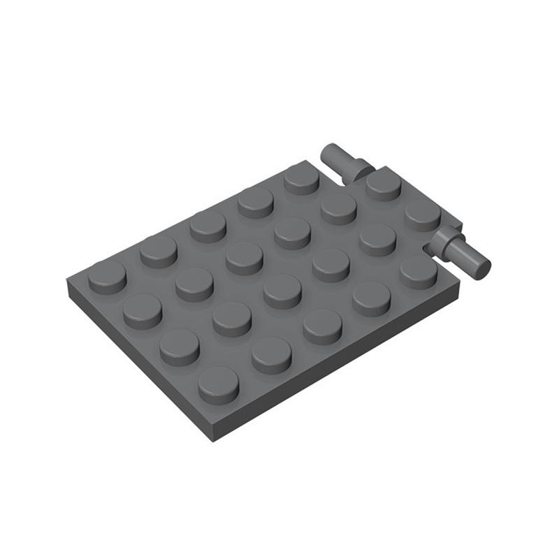 10 buc 92099 Placă Modificată 4 x 6 cu Balama Trapă Cărămizi Colecții Vrac Modular Jucărie GBC Pentru Tehnic MOC Blocuri de Construcție