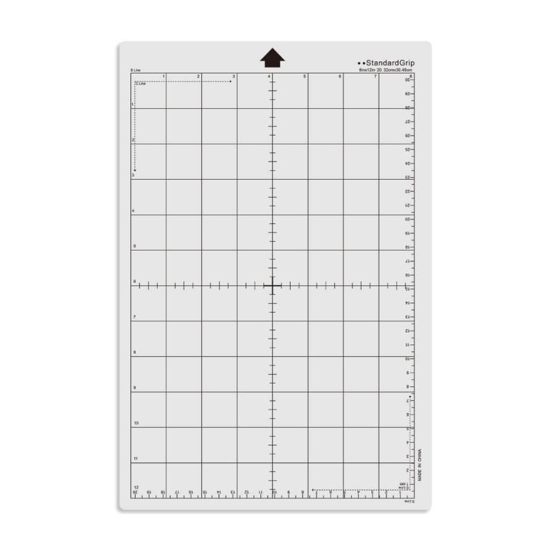 3 Sheets Silhouettes Portrait Cutting Mats Adhesive Sticky Quilting Cut Mats Practical PVC Cutting Mats 12x8 In