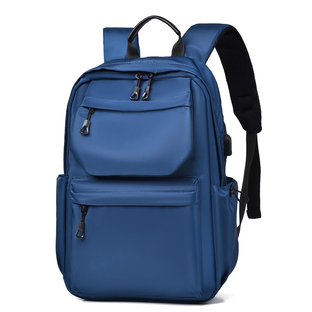 Rucsac Bărbați Capacitate Mare Călătorie Timp Liber Culoare Solidă Rucsac pentru Laptop Modă Bărbați și Femei Studenți Ghiozdan Școlar