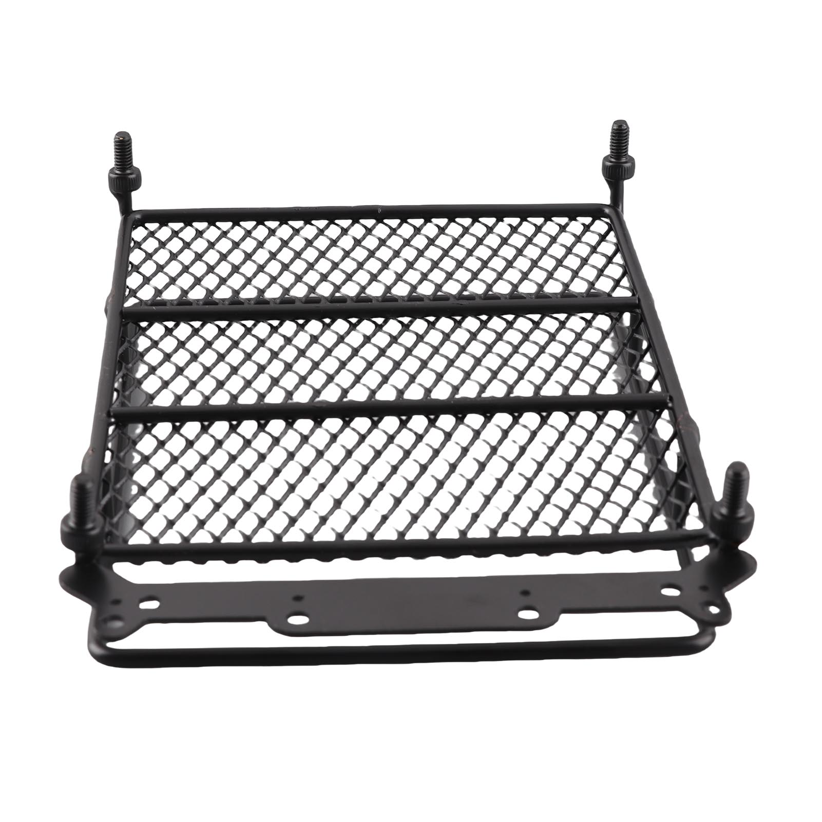 

Багажник на дах середнього розміру з LED-ліхтарями Quadrate для SCX10 1 10 RC-автомобіля (4 Білий)