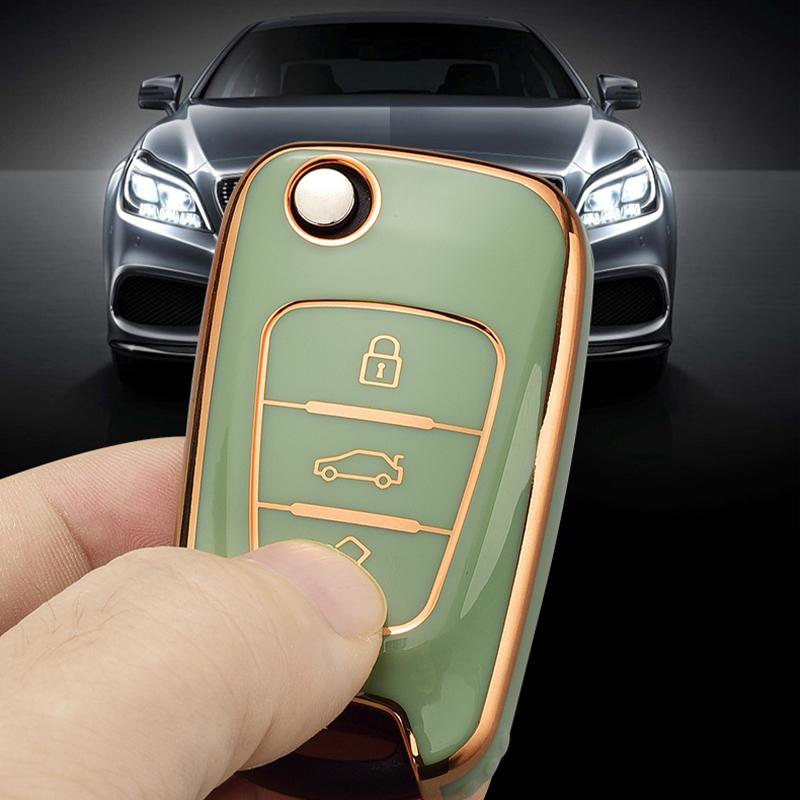 Soft Tpu Car Key Cover Case Shell For Hyundai Elantra Accent I20 I30 Ix35 For Kia Rio 3 Soul Optima Ceed K2 K5 Cerato Sportage
