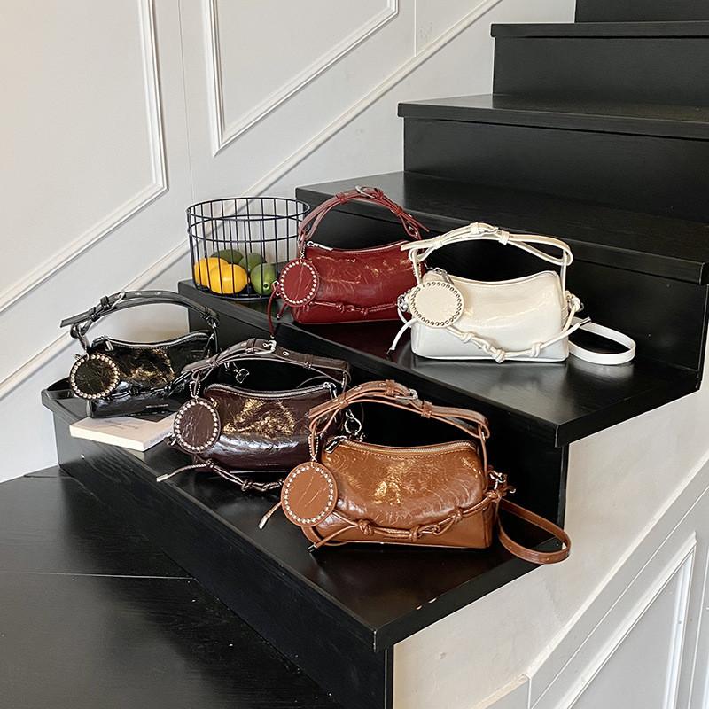 Boston Color Solid Bag Handbag Single Shoulder Crossbody Bags Fashion Women