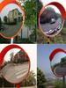 Outdoor Wide-Angle Traffic Mirror: Round Convex Anti-Theft Mirror for Corners and Turns