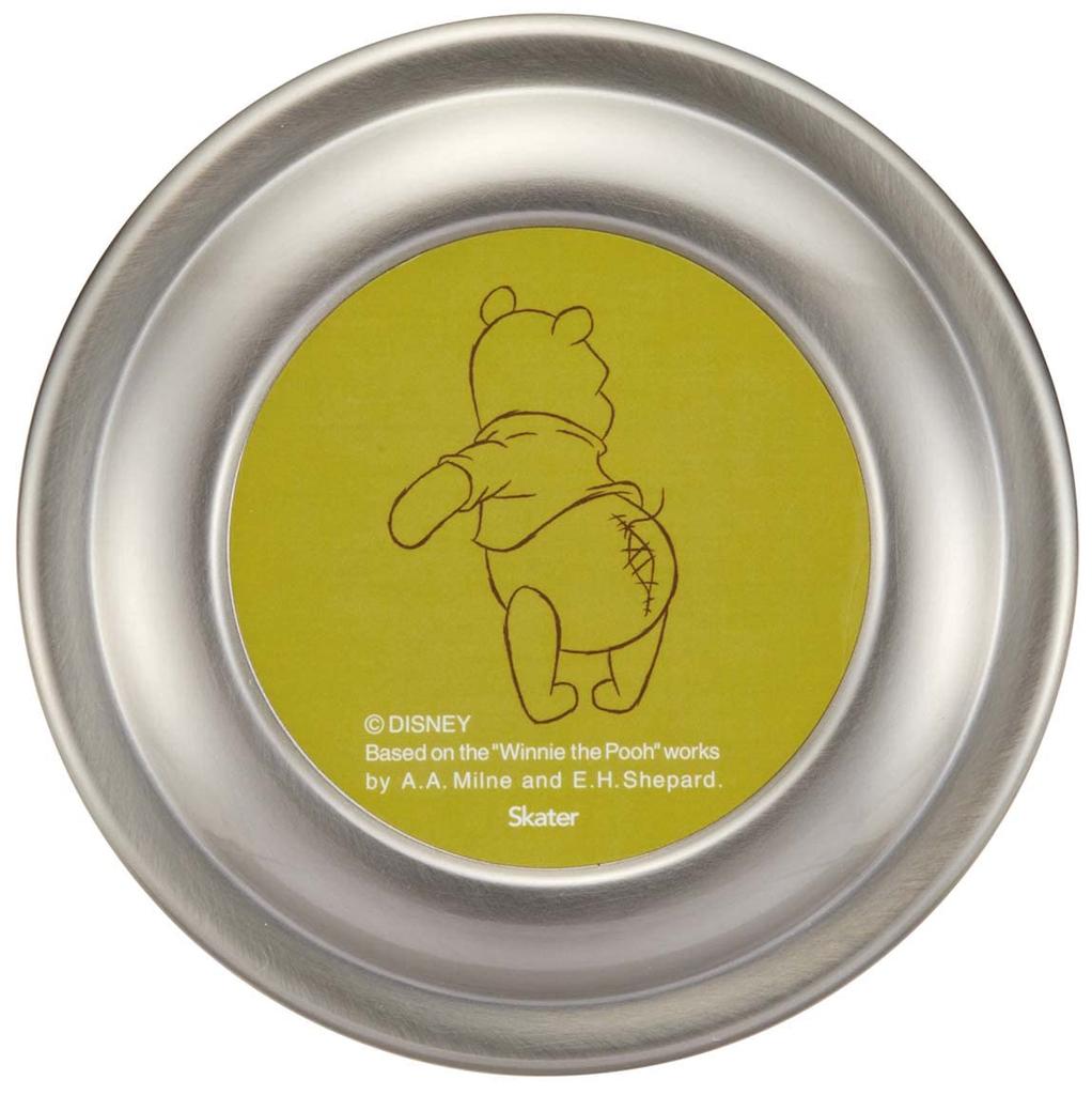 Skater Antibacterial Thermal Lunch Box Bowl Type Stainless Steel Lunch Box Disney Winnie the Pooh Relax 550ml STLBD6AG-A