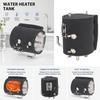 Home Repair Heater Tank Replacement Part for Water Dispenser Use, Insulated Wrapped Body with Visible Pipe Layout and Terminal Unit