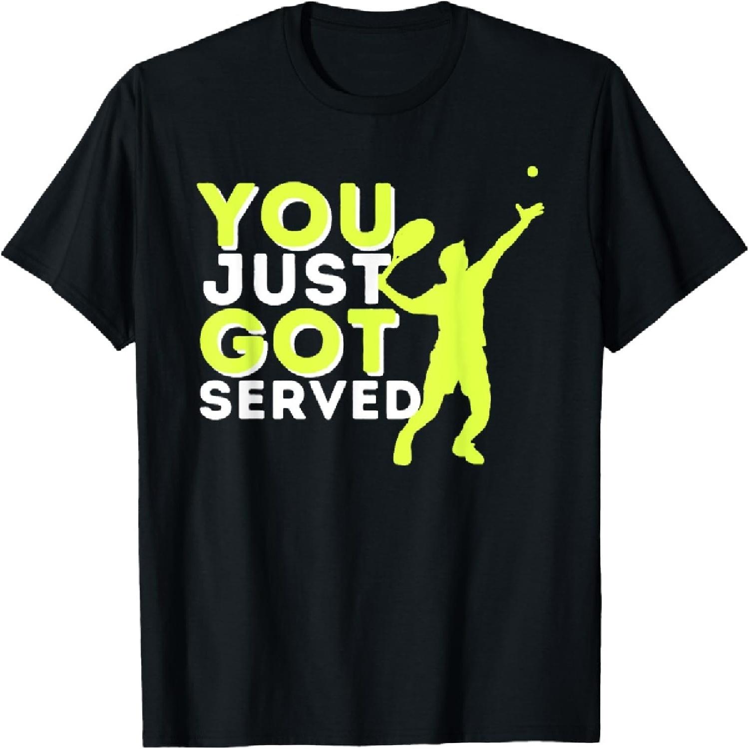You Just Got Served - Funny Tennis Player & Tennis Coach T-Shirt XXXXXL разноцветный