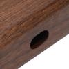 ASHATA Protective Cover for Bowers Wilkins Pi8, Walnut Wood Earphone Case Cover with Soft Microfiber Lining, Shock Absorbing Wireless Earphone Chargin