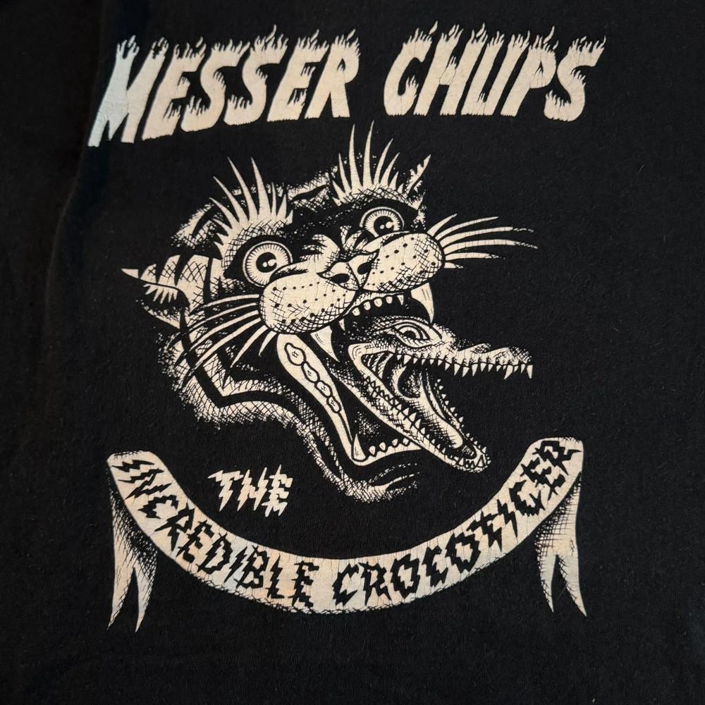 Messer Chups Футболка The Incredible Crocotiger Унисекс Концертная S до 5XL MQ502 Унисекс Футболка M