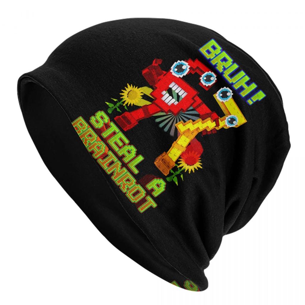 Bruh Los Six Seven Funny Brainrot Cap Vintage Adult Outdoor Skullies Beanies Hat Spring Warm Dualuse Bonnet Hats