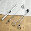 Aroma Candle Tool Kit: Wick Trimmer, Snuffer, Extinguishing Hook, and Tray.