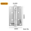 KINCOOL 90-Degree Stainless Steel Spring Hinge