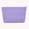 Fashion Cosmetic Bag for Women Girls Cute Puffer Makeup Clutch Solid Toiletry Organizer Pouch Storage Pouches for Organization