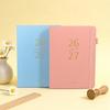 2027 Cross-Border A5 Leather Strap Planner: Hardcover Weekly Calendar & Diary