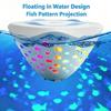 LED Wasserdichte Badewannenleuchte RGB Bunte Schwimmbad Dekoration Lichter Kleiner Fisch Projektion Badelicht Projektor Geschenke