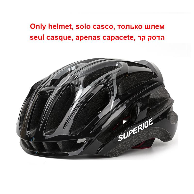 Superide Integrally-Molded Mountain Road Bike Helmet Sports Racing Riding Cycling Helmet Men Women Ultralight Mtb Bicycle Helmet M