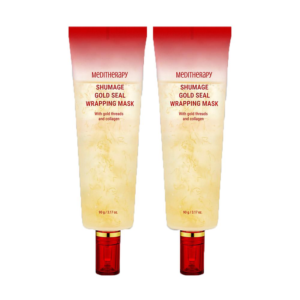 MediTherapy Collagen Lifting Schumagic Goldseal Wrapping Mask (90g) – Elasticity-Boosting Peel-Off Face Mask, Korean