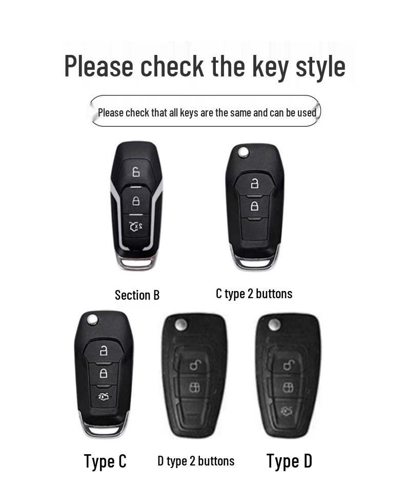 Compatible Ford Focus Key Cover