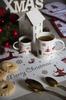 Tasse - EXCELSA - 66073 - Lot de 4 - Porcelaine - Merry Christmas - 300 ml