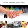 6 String 6 Fret Model Portable Pocket Guitar Neck Chord Trainer Sapele Wood Guitar Practice Tool For Trainer Beginner Black