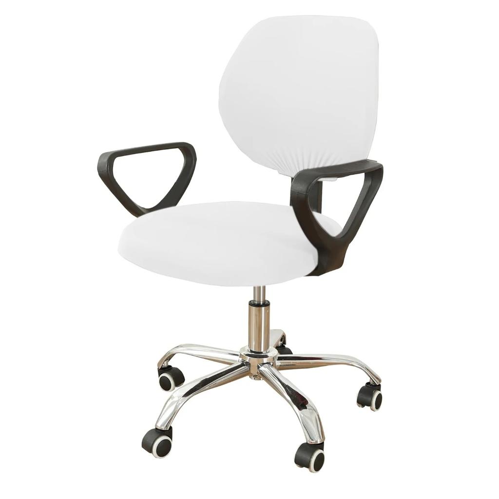 Spandex Stretchable Desk Office  Computer Chair Seat Covers Washable Rotating Backrest  Cushion Pets Protectors Slipcover