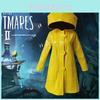 Vibrant Yellow Little Nightmares 2 Six Cosplay Costume With Waterproof Raincoat