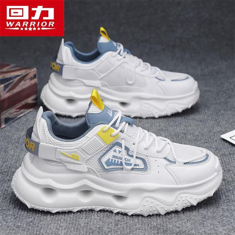 

Warrior Men s L159C Summer Breathable Mesh Thick-Soled Casual Shoes 42
