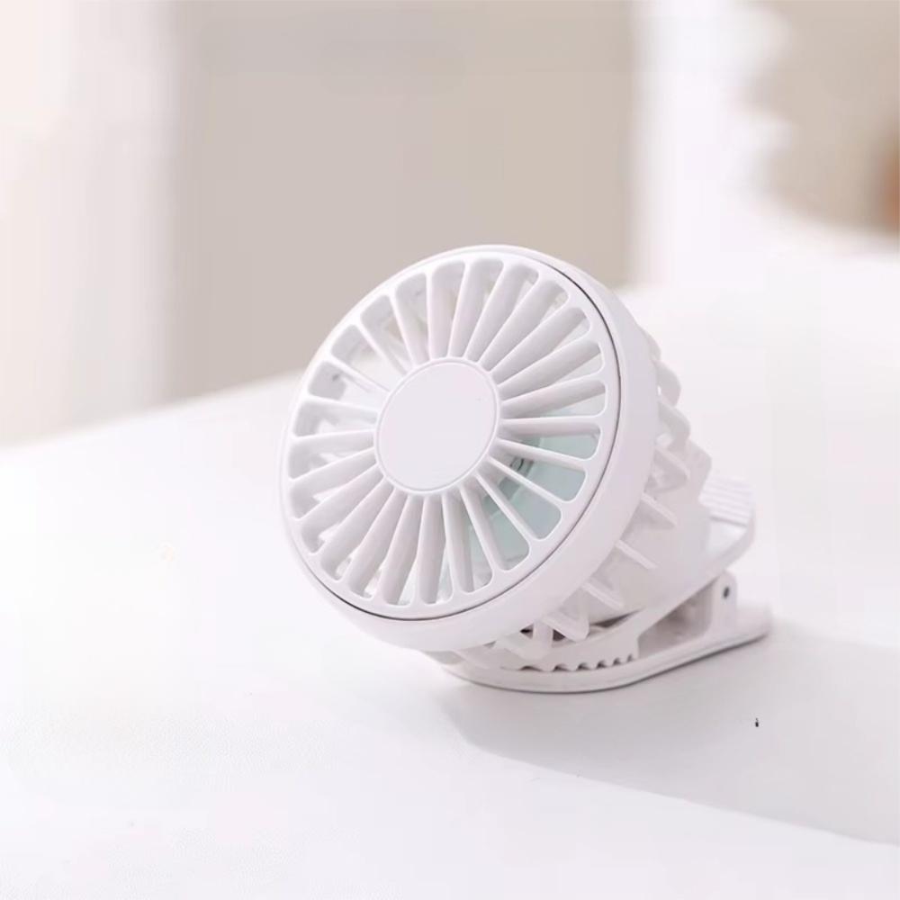 Solar Powered Hat Clip Fan USB Rechargeable Personal Fan Summer Cap Clip Cooler Fan