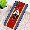 Swaziland Flag TPU Phone Case For Samsung Galaxy note 10 pro S26 S25 S24 S23 S22 Ultra Plus S21 FE S20 Shockproof Cover